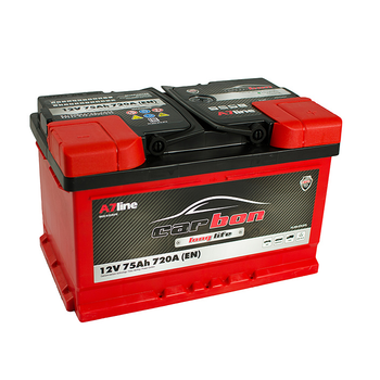 Аккумулятор CARBON 75 Ah/12V "0" (+ справа)