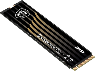 Dysk SSD MSI Spatium M480 Pro 2TB NVMe M.2 2280 PCIe 4.0 x4 3D NAND TLC (S78-440Q600-P83)