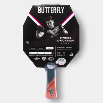 Ракетка для настольного тенниса Butterfly DIMITRIJ OVTCHAROV BLACK 85231