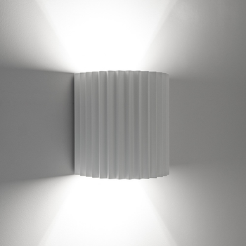 Світильник настінний гіпсовий, бра LUMINARIA YORK D2203 WH (Білий)