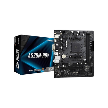 Материнская плата ASRock A520M-HDV Socket AM4