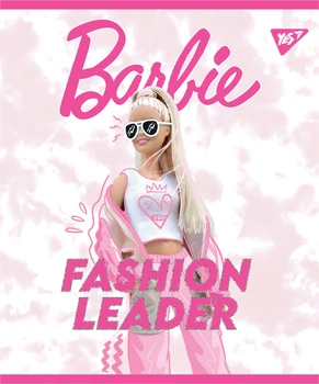 Набір зошитів учнівських YES Barbie А5 12 аркушів у лінію 10 шт (766803)