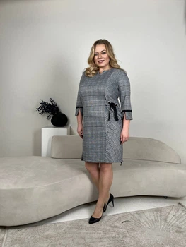 Fashions • Платье женское Альба Fashions 50 графит (1112/а-ди)