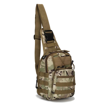 Тактическая сумка через плечо военная сумка слинг мультикам