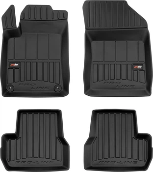 Автомобильные коврики в салон Frogum 3D на Citroen C3 2 09-16 Ситроен С3 черные SO5904