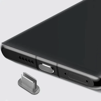 Заглушка USB-C для смартфонов и гаджетов Серая