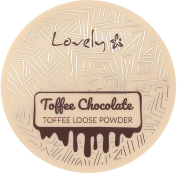 Brązujący puder do twarzy i ciała Lovely Toffe Chocolate Loose Powder z ekstraktem z nasion kakao 8 g (5901801697398)