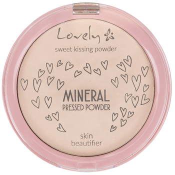 Мінеральна пудра для обличчя Lovely Mineral Pressed Powder сильно матуюча 10 г (5901801697435)