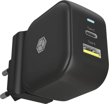 Зарядний пристрій RaidSonic ICY BOX з 2 портами і USB Power Delivery (IB-PS106-PD)