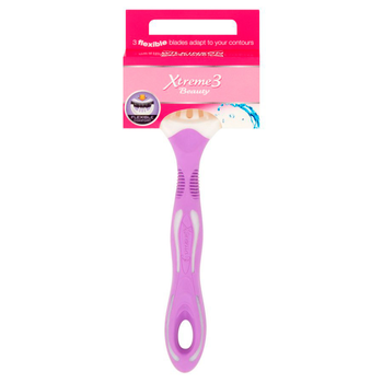 Бритва одноразова Wilkinson Sword Xtreme 3 Beauty з трьома лезами на плаваючій голівці