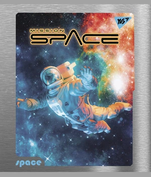 Набор тетрадей ученических YES Space А5 24 листа в клетку 10 шт (766837)