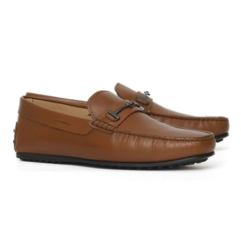 Мокасины Tod's Doppia T Fine City Gommino D90 Corteccia CH 41