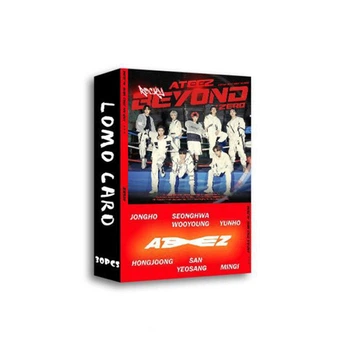 Набор карточек ATEEZ Beyond: Zero Ломо 30шт (23530)