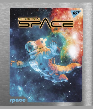 Набір зошитів учнівських YES Space А5 96 аркушів в лінію 5 шт (766907)