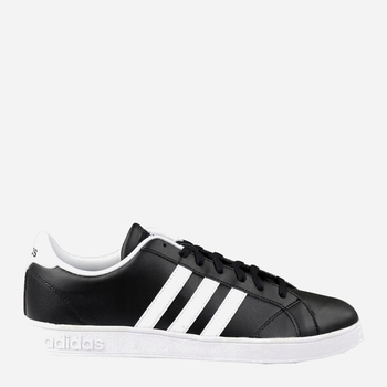 Sneakersy męskie skórzane do kostki adidas Baseline AW4617 45.5 (UK 10.5) Czarne (4056565971923)