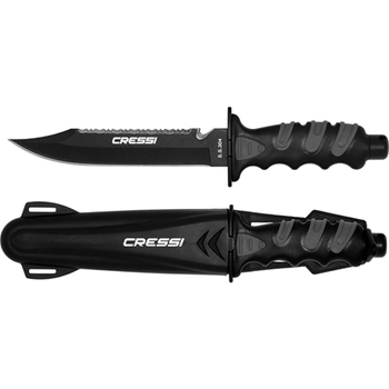 Нож Cressi Sub Giant для подводной охоты дайвинга фридайвинга плавания