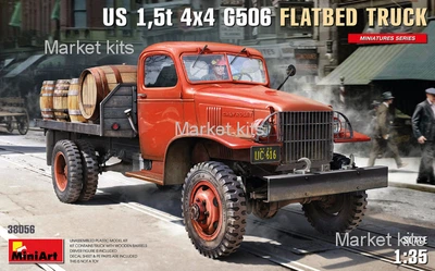 Грузовик армии США G506 4×4 1,5t 1:35 MINIART (MA38056)