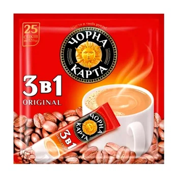Кавовий напій 3в1 Чорна Карта Original 12 г х 25 шт