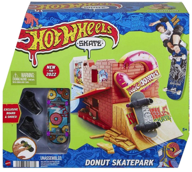 Zestaw do zabawy Hot Wheels Skate Donut Skatepark (0194735057771)