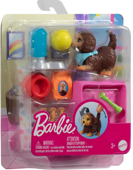 Ігровий набір Mattel Barbie Міні-собака та аксесуари (0194735101825)