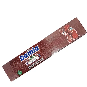 Tayas Damla фруктовые желейные конфеты, мармелад Кислая лента Кока-кола 72 шт
