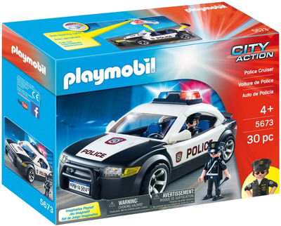 Ігровий набір фігурок Playmobil City Action Police (4008789056733)