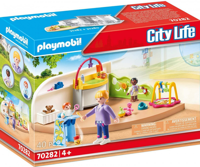 Ігровий набір фігурок Playmobil City Life Дитяча кімната (4008789702821)