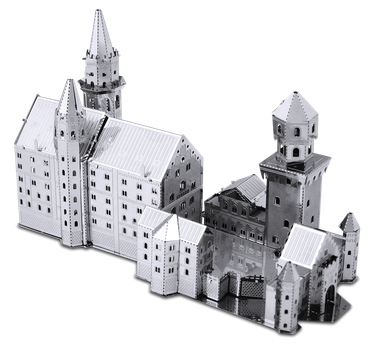 Металлический 3D конструктор "Замок Нойшванштайн", Metal Earth, MMS018
