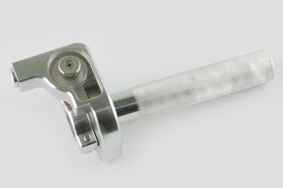 Ручка газа короткоходная (тюнинг) (серебристая)(R-1102)