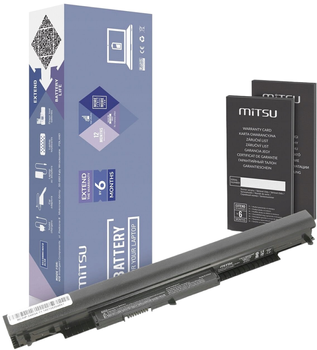 Акумулятор Mitsu для ноутбуків HP 240 G4/255 G4 10.8V 2200 mAh (5903050373108)