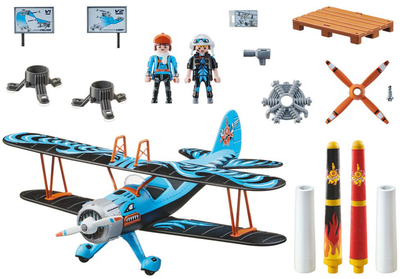 Zestaw figurek do zabawy Playmobil Air Stunt Show Double Phoenix (4008789708311)