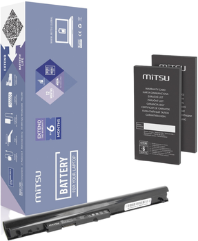 Акумулятор Mitsu для ноутбуків HP 240 G2/255 G2 10.8V-11.1V 2200 mAh (5903050374051)