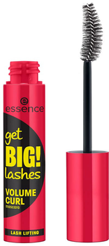 Туш для вій Essence Get Big Lashes Volume Curl Mascara Black об'єм і підкручування 12 мл (4250587772029)
