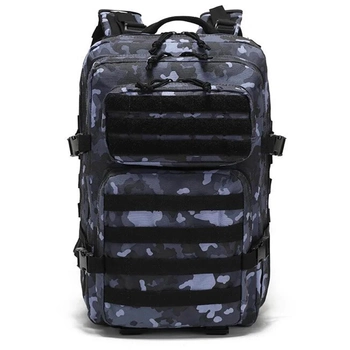 Тактичний рюкзак Armour Tactical B1145 Oxford 900D (з системою MOLLE) 45 л Синій мультикам