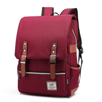 Рюкзак міський Wenjie R020 для ноутбука 14"об'єм 18л. Червоний (WJE-R020-1727)