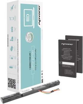 Аккумулятор Movano Premium для ноутбуков Acer Aspire E5-475/E5-575 14.6V 2200 mAh (5903050373672)