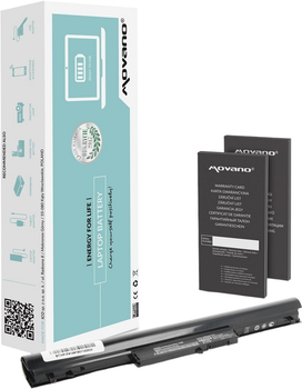 Акумулятор Movano Premium для ноутбуків HP 240 G4/255 G4 14.6V 2200 mAh (5902687187355)