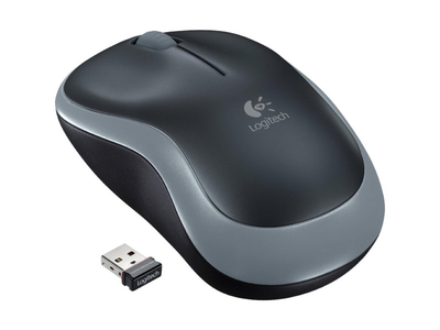 Миша Logitech M185 Wireless Mouse Grey (910-002238)