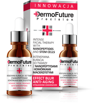 Kuracja do twarzy DermoFuture Intensive Face Treatment intensywna z nanopeptydami i komórkami macierzystymi 20 ml (5901785001426)