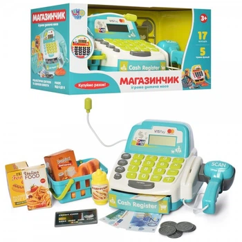 Детский игровой кассовый аппарат Limo Toy M-4391-I-UA 4004558