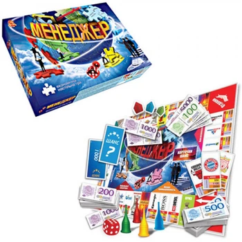 Настольная игра Danko Toys Менеджер DTG7-U 4093119
