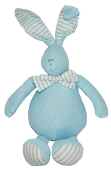 М'яка іграшка Axiom Блакитний в'язаний заєць 31 см (5902002960618)
