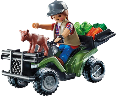 Ігровий набір Playmobil City Action 71041 Farming Quad (4008789710413)