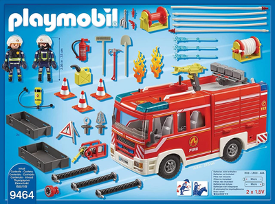 Zestaw do zabawy Playmobil 9464 Pojazd ratowniczy straży pożarnej (4008789094643)