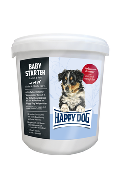 Сухой корм для собак Happy Dog Baby Starter Полноценный для щенков всех пород от 3 до 6 недель, 4 кг.