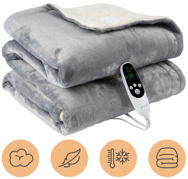 Электроодеяло с подогревом MalTec&nbsp;150Вт CozyHeat 180x160см Польша