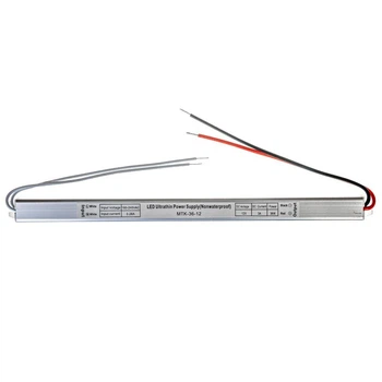 Блок живлення MTK SLIM 36W вузький 12V 3А IP20