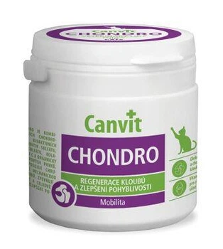 CANVIT CHONDRO FOR CATS -витамины для котов, 100 г
