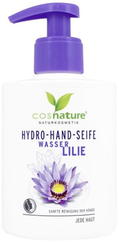 Mydło do rąk Cosnature Hand Soap w żelu naturalne z wyciągiem z lilii wodnej 300 ml (4260370435154)