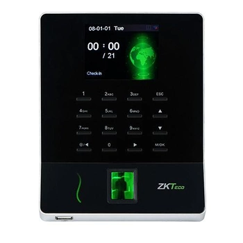 Биометрический терминал ZKTeco WL20 Black Wi-Fi учета рабочего времени по отпечатку пальца